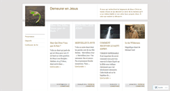 Desktop Screenshot of demeurerenjesus.com